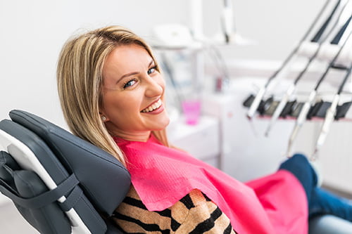 Modern dental clinic treatment room at a Smile Centre location in the Greater Toronto Area